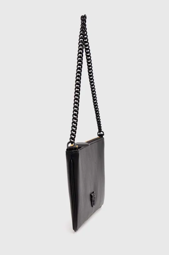 Δερμάτινη τσάντα Pinko μαύρο