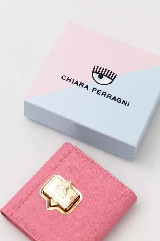 rózsaszín Chiara Ferragni pénztárca EYELIKE