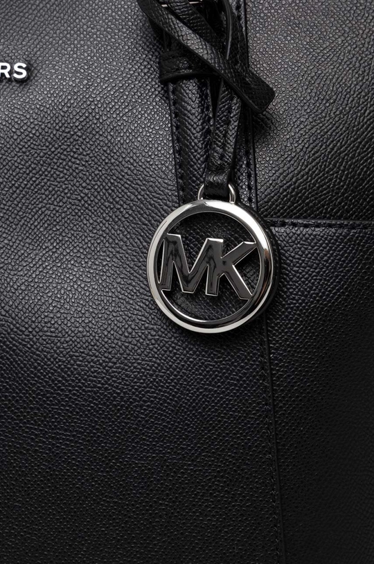 čierna Kožená kabelka MICHAEL Michael Kors