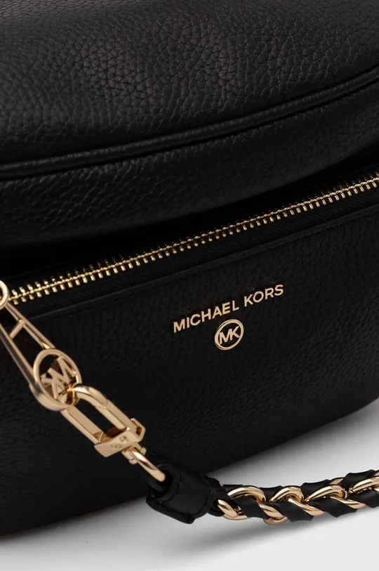 črna Usnjena opasna torbica MICHAEL Michael Kors