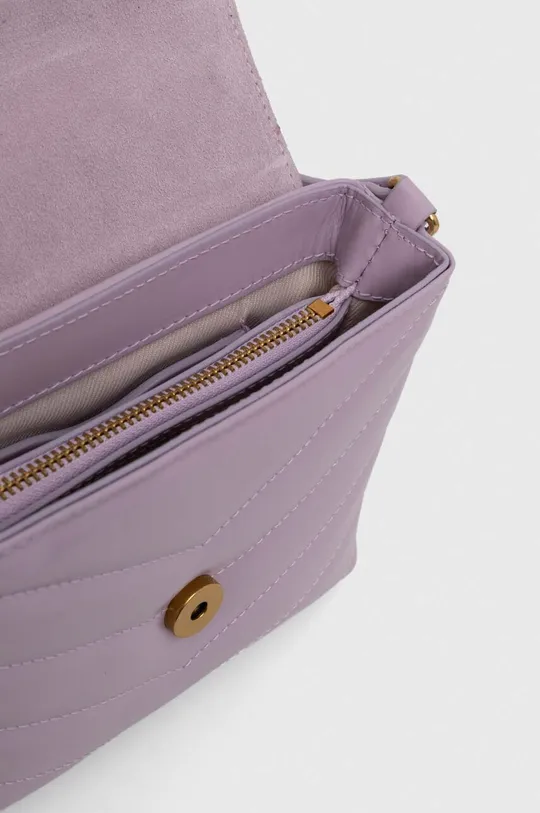 фиолетовой Кожаная сумочка Twinset