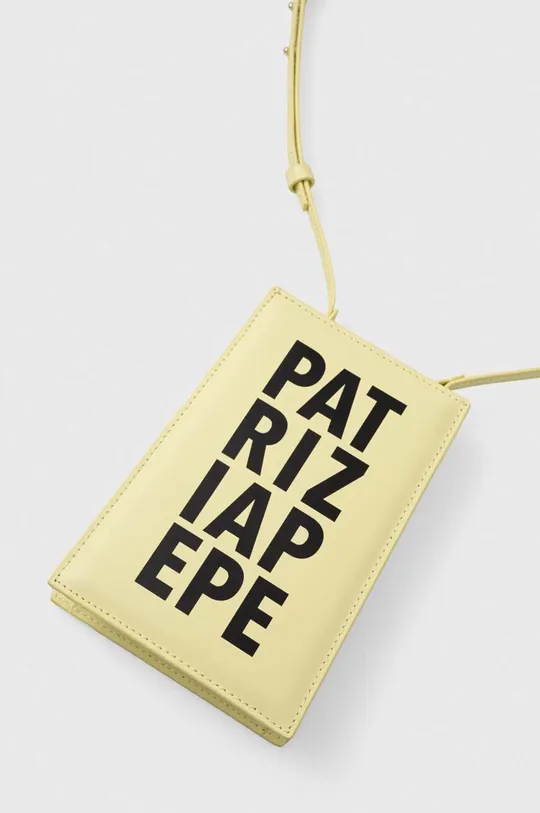 Δερμάτινη τσάντα Patrizia Pepe Κύριο υλικό: 100% Δέρμα μοσχάρι Φόδρα: 100% Πολυεστέρας