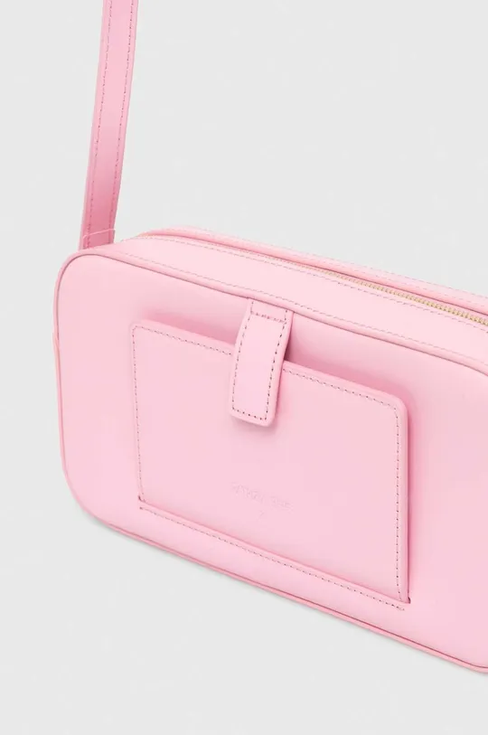 ροζ Δερμάτινη τσάντα Patrizia Pepe