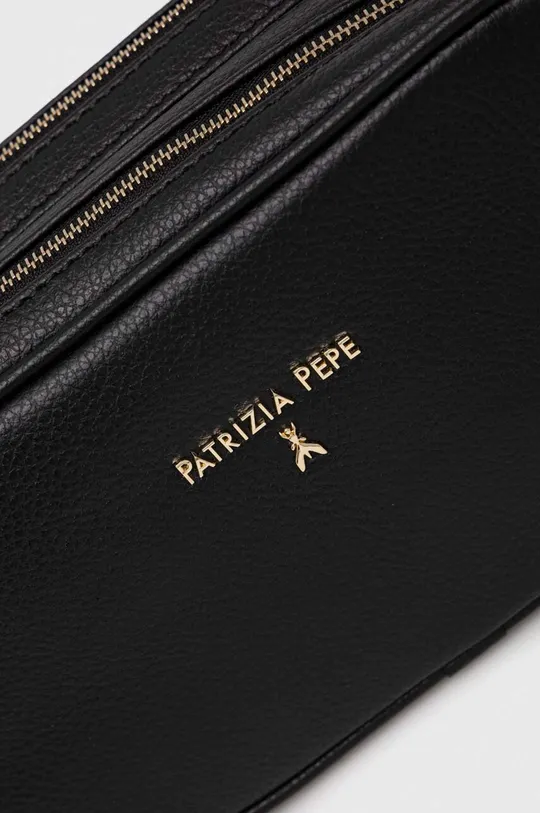 črna Usnjena torbica Patrizia Pepe