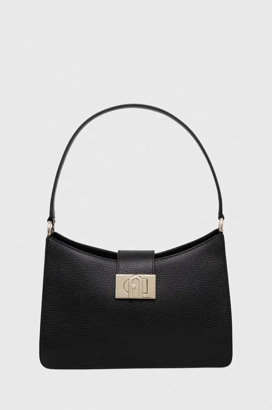 nero Furla borsa a mano in pelle Donna