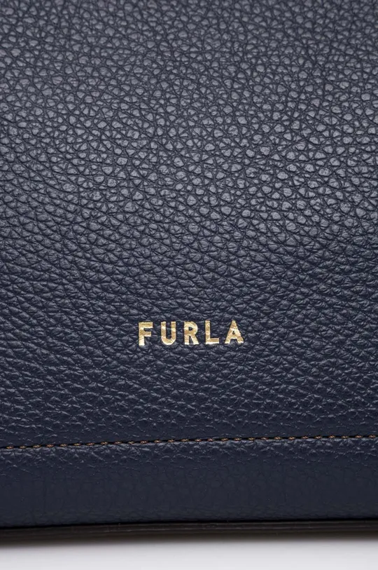 темно-синій Шкіряна сумочка Furla