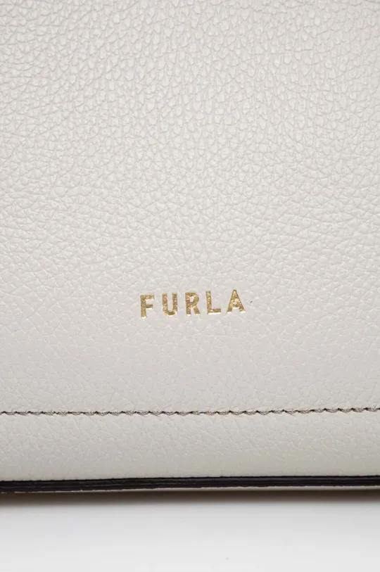 bela Usnjena torbica Furla