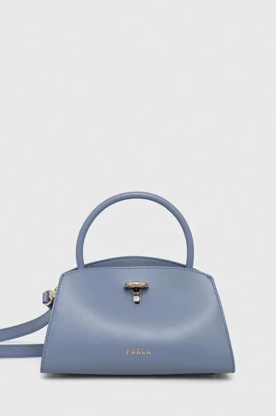 блакитний Шкіряна сумочка Furla Жіночий