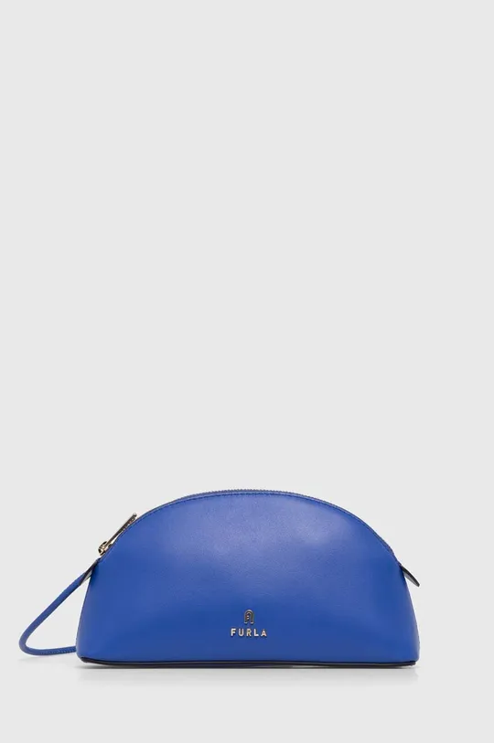 μπλε Δερμάτινη τσάντα Furla Γυναικεία
