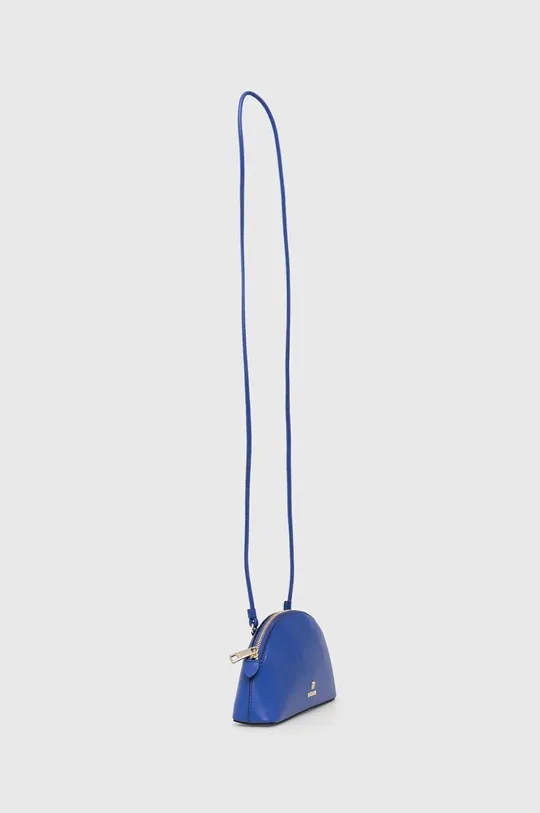 Kožená kabelka Furla modrá