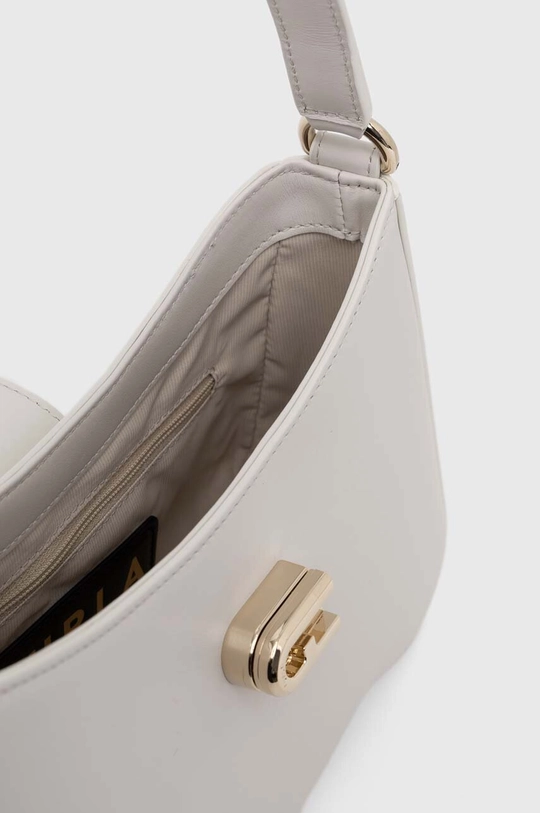 bianco Furla borsa a mano in pelle