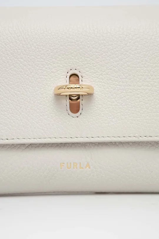 Шкіряна сумочка Furla Net Основний матеріал: 100% Натуральна шкіра Підкладка: 80% Поліестер, 10% Поліуретан, 10% Поліамід