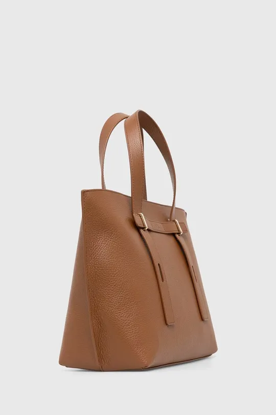 Кожаная сумочка Furla коричневый