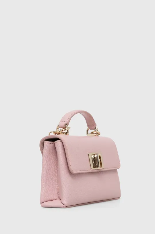 Кожаная сумочка Furla розовый