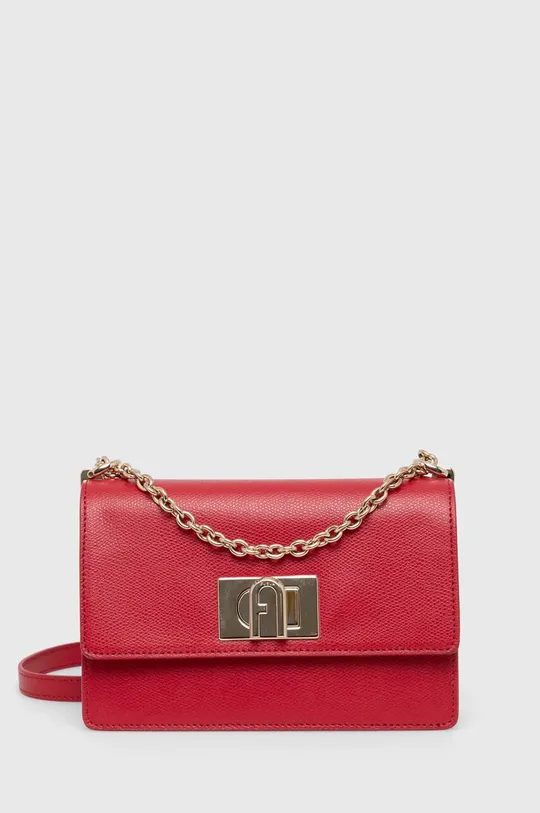 rdeča Usnjena torbica Furla 1927 Ženski