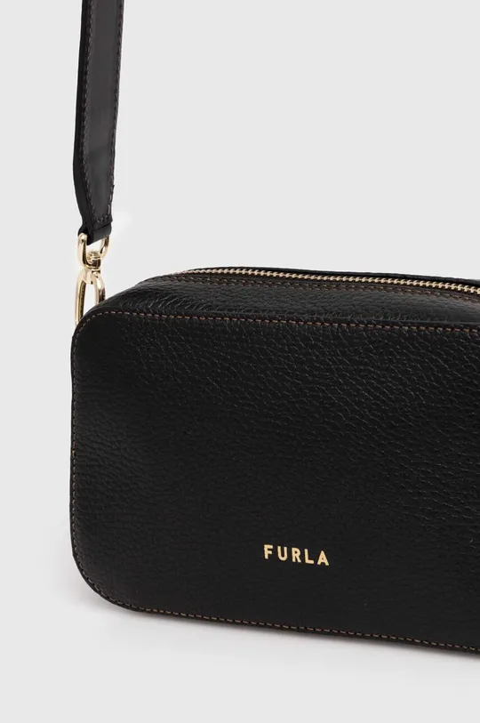 Шкіряна сумочка Furla Основний матеріал: 100% Натуральна шкіра Підкладка: 100% Поліестер