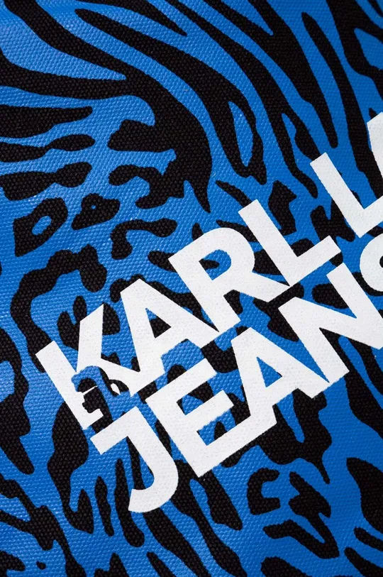 mornarsko modra Bombažna torba Karl Lagerfeld Jeans