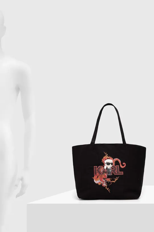 Βαμβακερή τσάντα Karl Lagerfeld