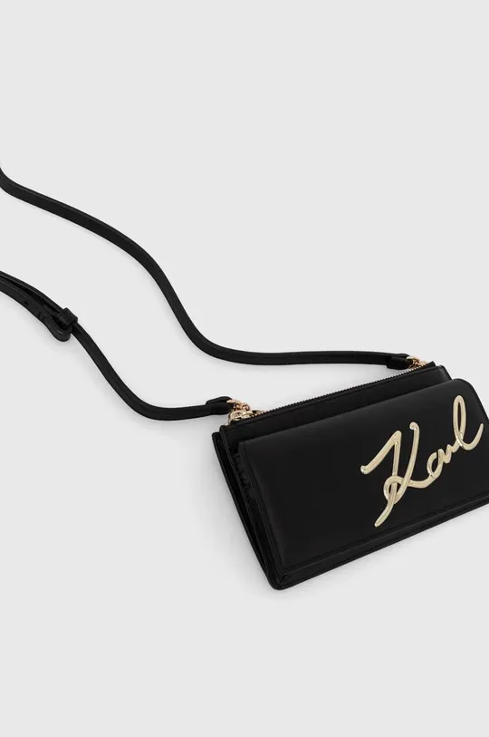 Кожаная сумочка Karl Lagerfeld Женский