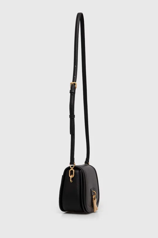 Usnjena torbica Karl Lagerfeld črna