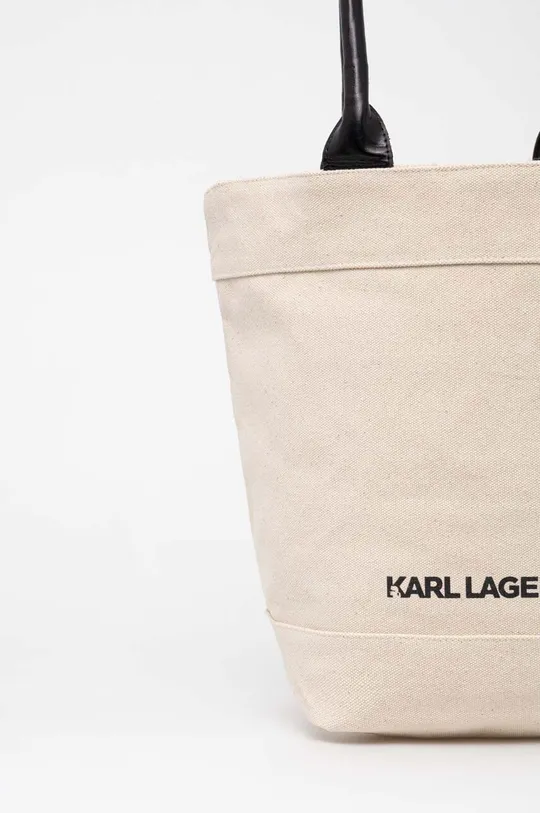 Kabelka Karl Lagerfeld 57 % Recyklovaná bavlna, 40 % Bavlna, 3 % Polyuretán