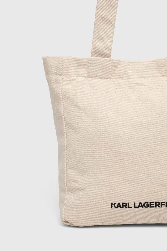 Хлопковая сумка Karl Lagerfeld Основной материал: 100% Хлопок Подкладка: 60% Переработанный хлопок, 40% Хлопок