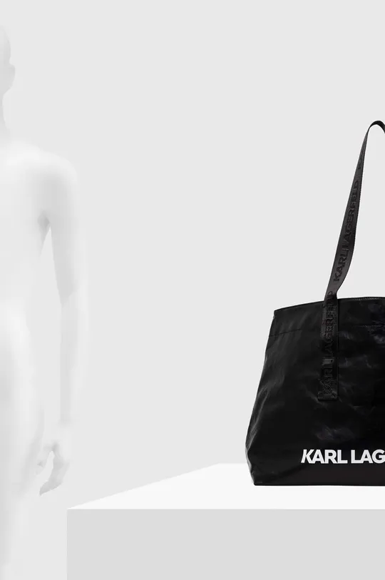 Хлопковая сумка Karl Lagerfeld