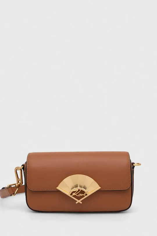 коричневий Шкіряна сумочка Karl Lagerfeld Жіночий