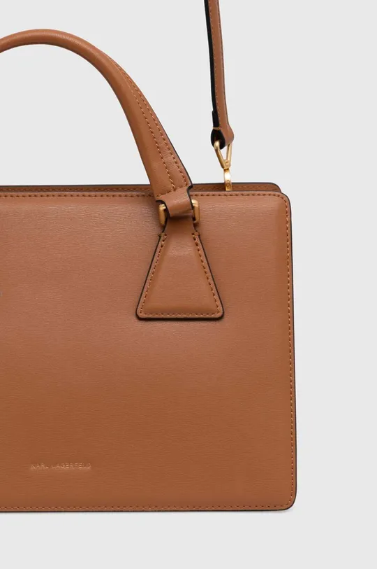 Δερμάτινη τσάντα Karl Lagerfeld 100% Φυσικό δέρμα