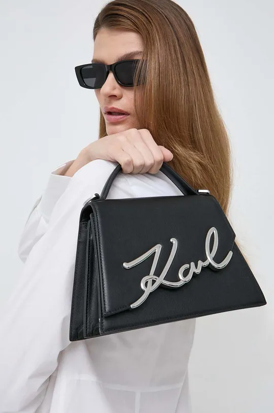 Шкіряна сумочка Karl Lagerfeld
