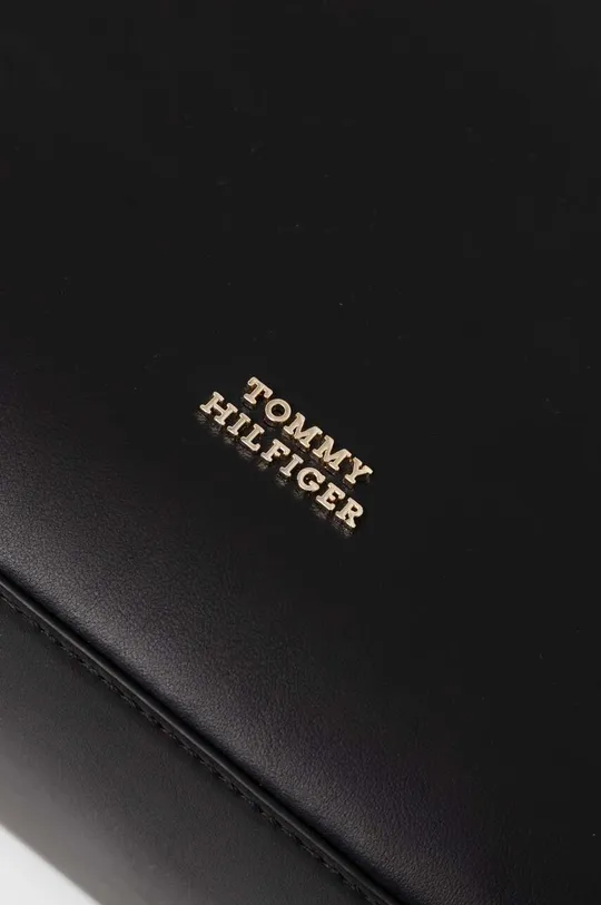 črna Usnjena torbica Tommy Hilfiger