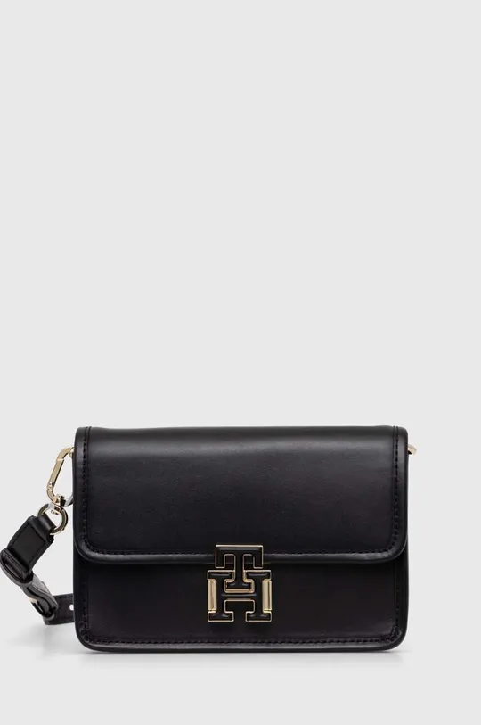 črna Usnjena torbica Tommy Hilfiger Ženski