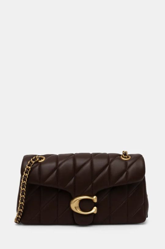 Coach borsa a mano in pelle marrone CP150