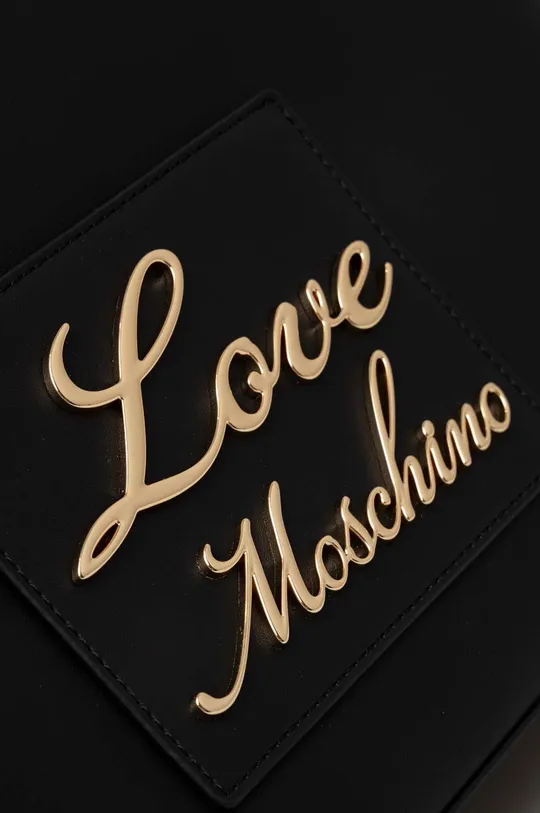 fekete Love Moschino kézitáska