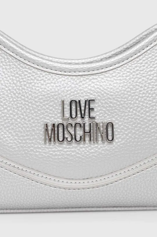ασημί Τσάντα Love Moschino