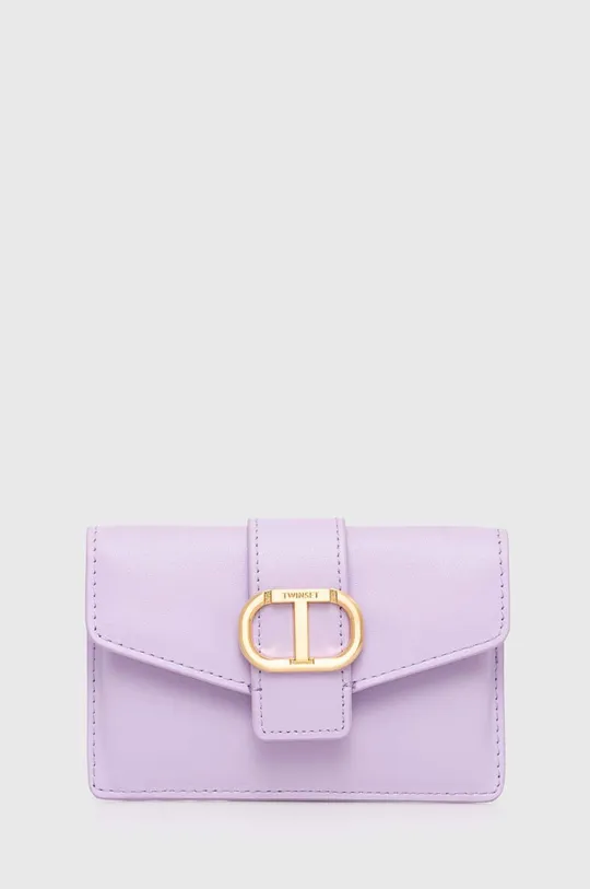 фіолетовий Шкіряний гаманець Twinset Жіночий