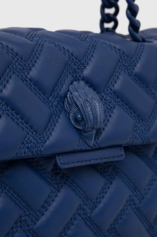 μπλε Δερμάτινη τσάντα Kurt Geiger London