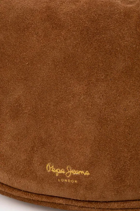 Semišová kabelka Pepe Jeans NADINE ANGIE Základná látka: 100 % Semišová koža Podšívka: 100 % Polyester