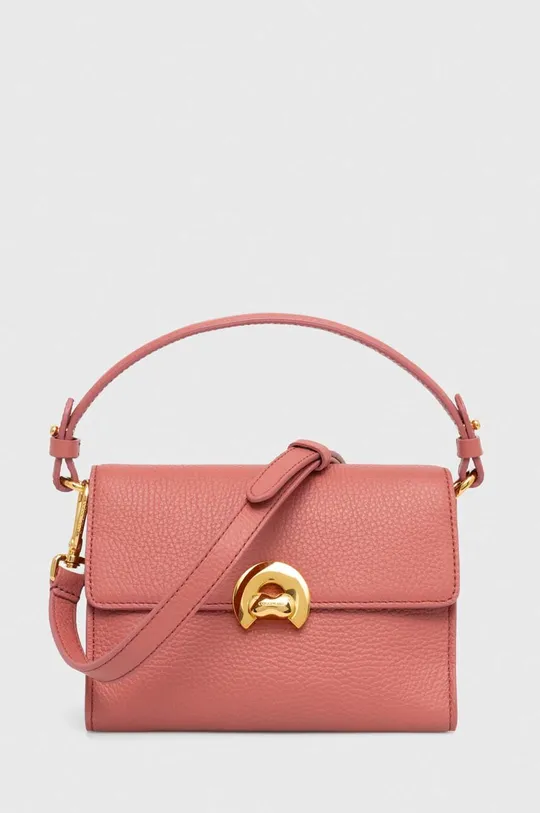 rózsaszín Coccinelle bőr táska Női