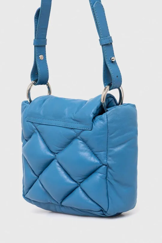 μπλε Δερμάτινη τσάντα MAX&Co.