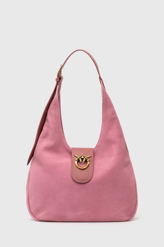 rózsaszín Pinko velúr táska Női