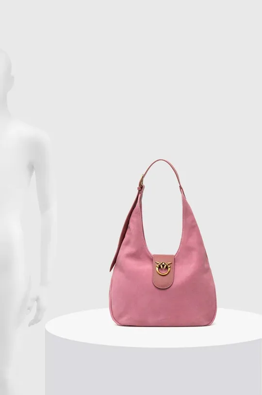 Pinko velúr táska