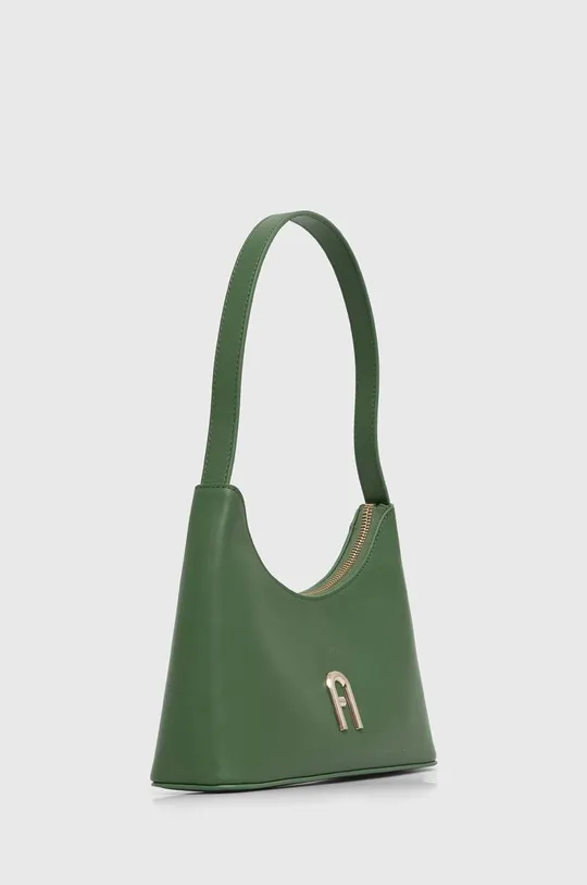 Kožená kabelka Furla zelená