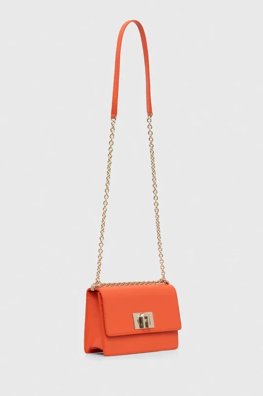 Шкіряна сумочка Furla помаранчевий