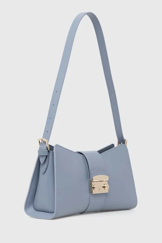 Шкіряна сумочка Furla блакитний