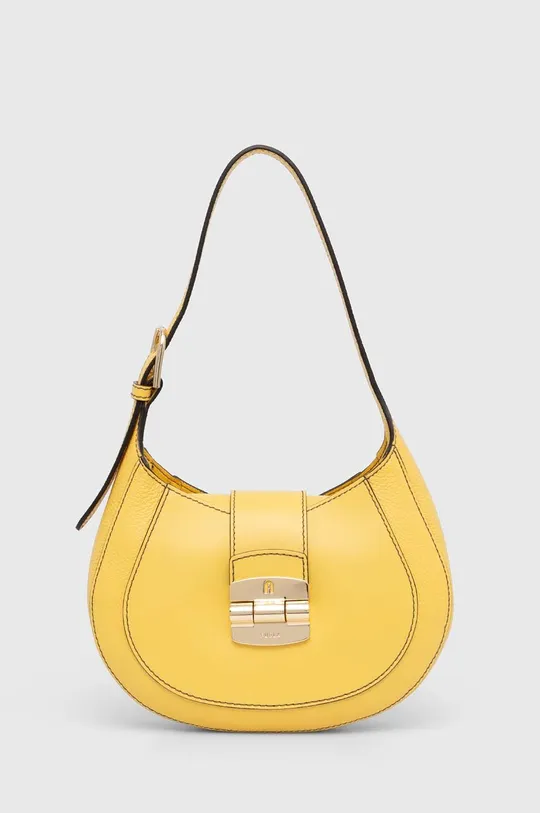 жовтий Шкіряна сумочка Furla Жіночий