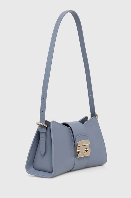 Furla borsa a mano in pelle blu