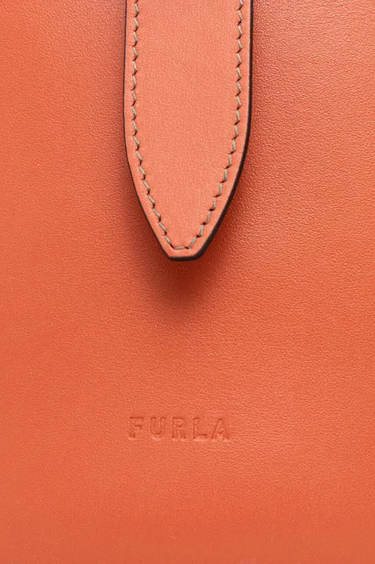 Δερμάτινη τσάντα Furla Κύριο υλικό: 100% Φυσικό δέρμα Φόδρα: 50% Πολυαμίδη, 50% PU - πολυουρεθάνη