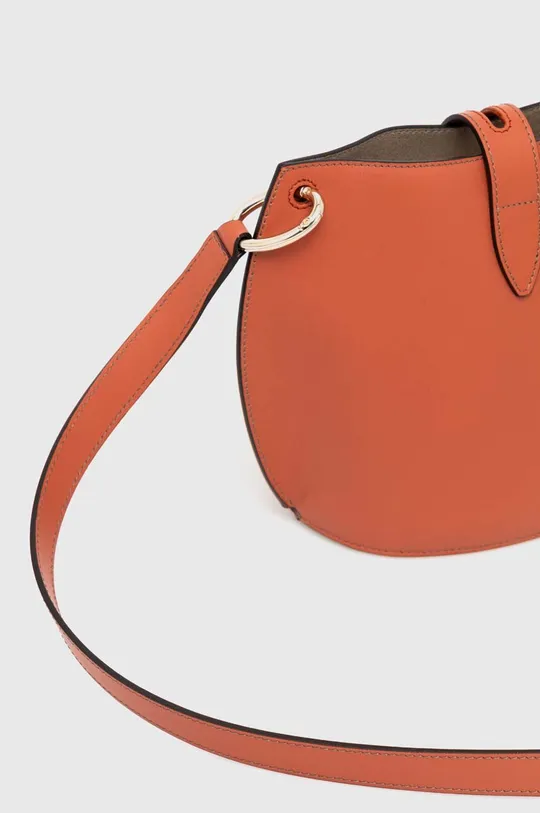 помаранчевий Шкіряна сумочка Furla