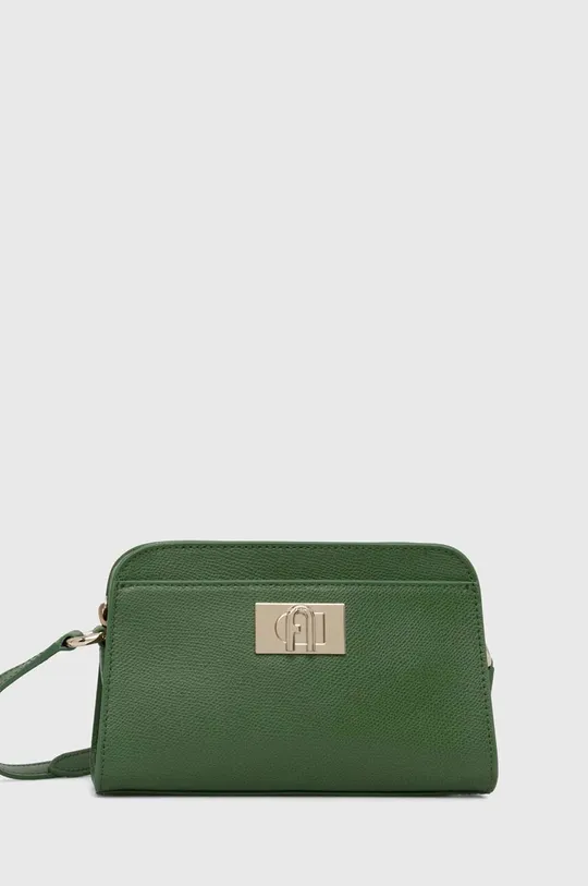 zelena Usnjena torbica Furla Ženski